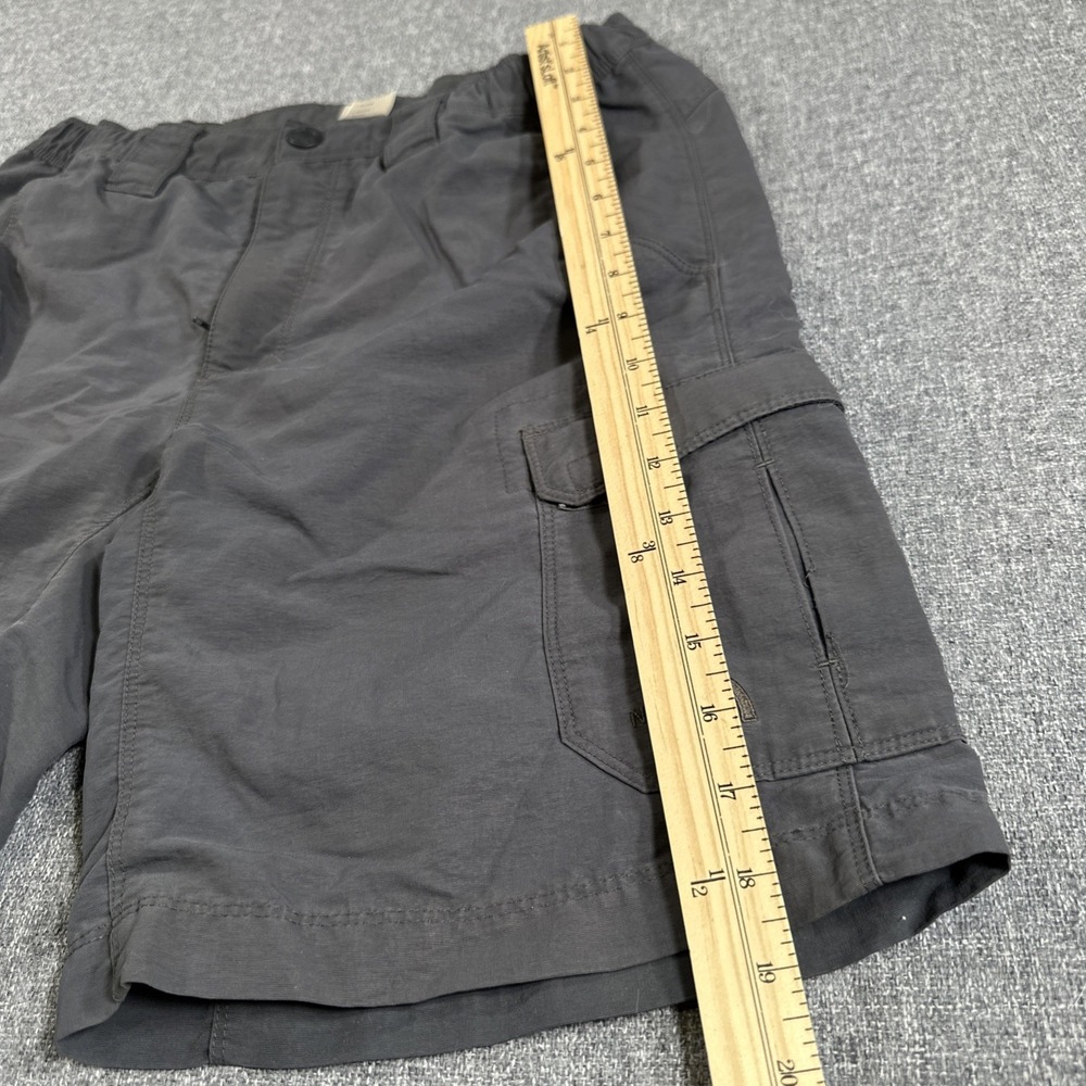 The North Face Cargo Shorts Mens Medium Gray Outdoor Hiking Utility - Picture 5 of 5